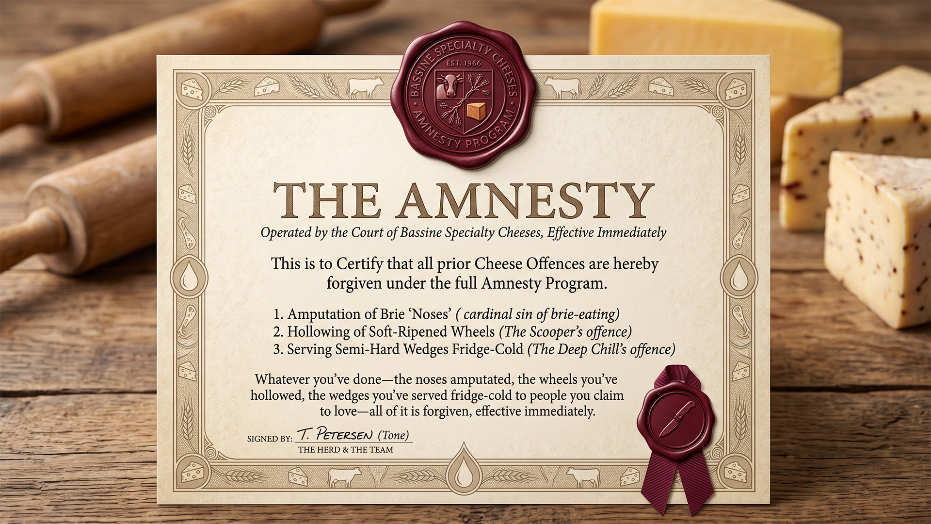The Amnesty