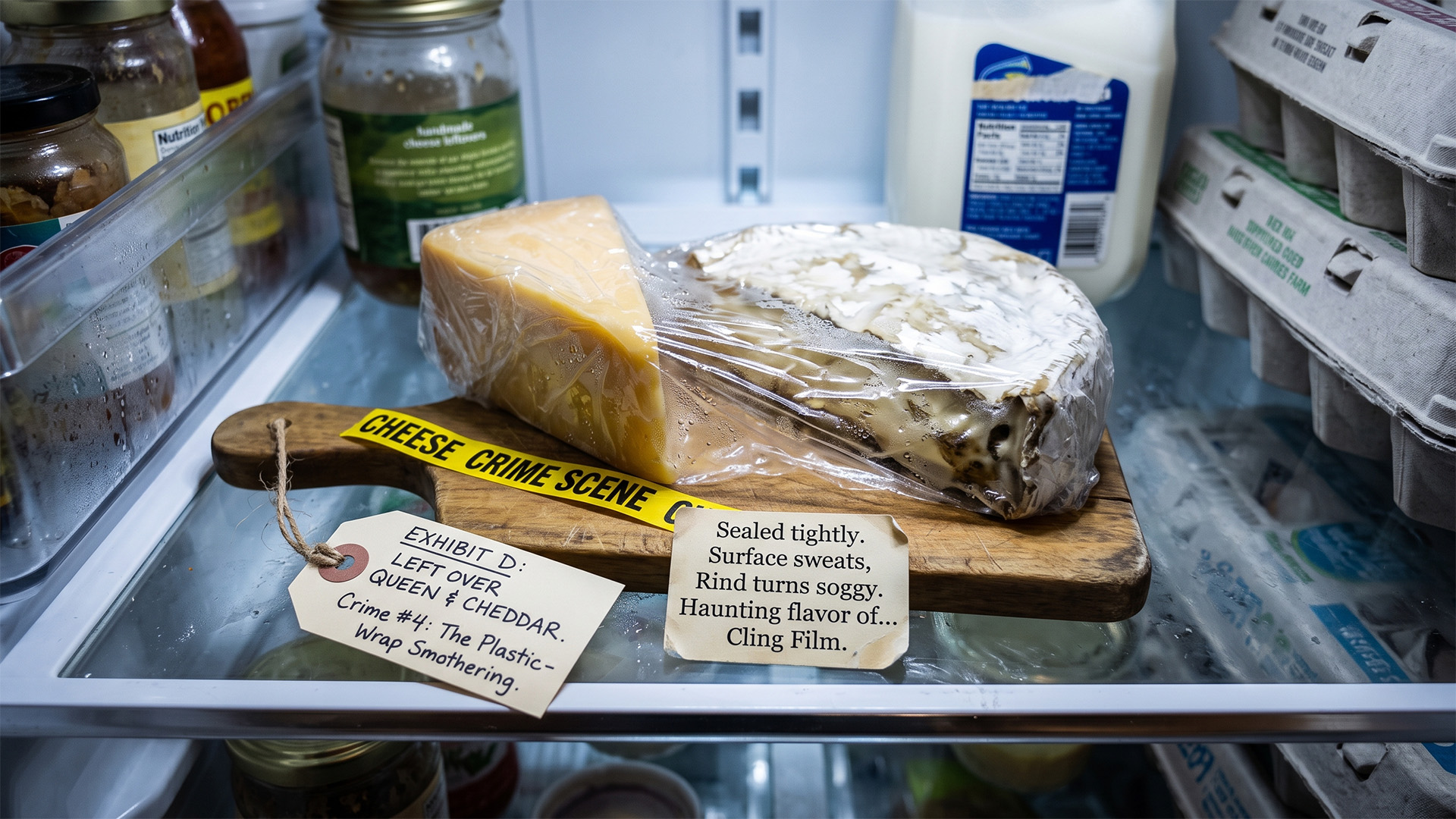 Crime #4: The Plastic-Wrap Smothering
